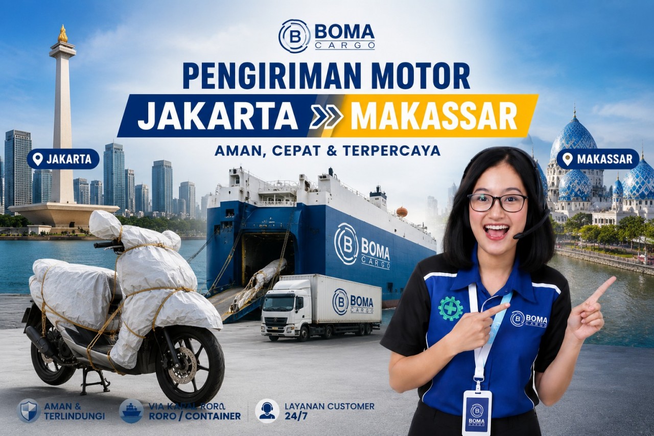 Pengiriman Motor dari Jakarta ke Makassar: Panduan Lengkap dan Terpercaya
